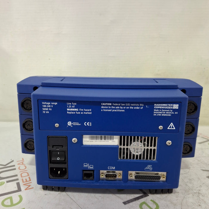 Tina Tina TCM4 Radiometer Blood Gas Analyzer Patient Monitors reLink Medical