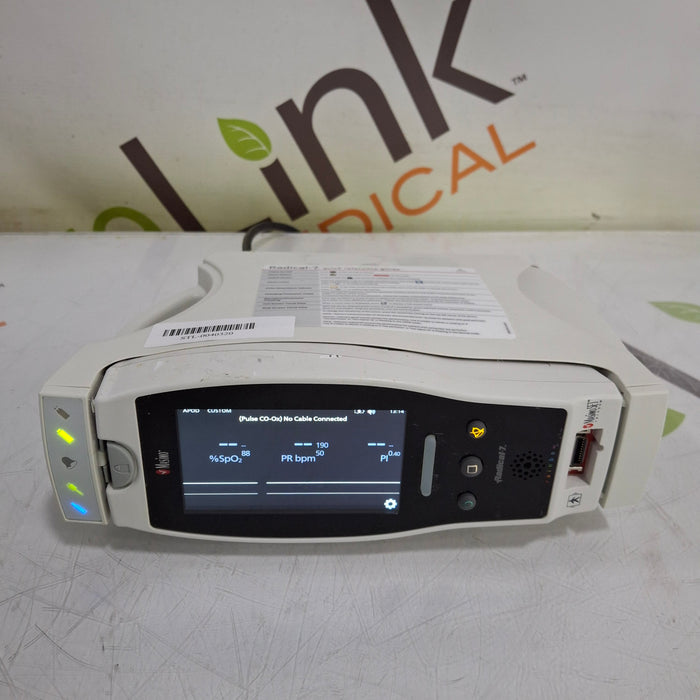 Masimo Masimo Radical 7 Pulse Oximeter w/ Base Patient Monitors reLink Medical