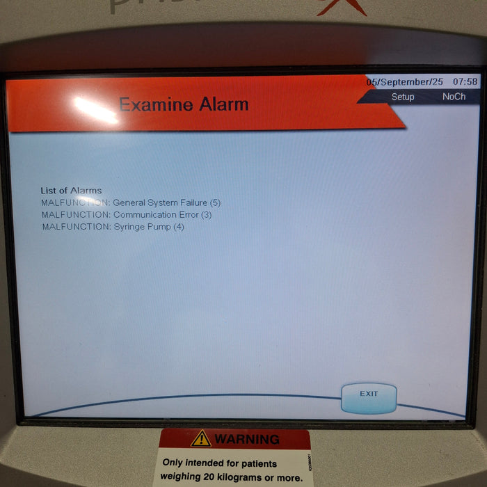 Gambro Prismaflex Dialysis Machine