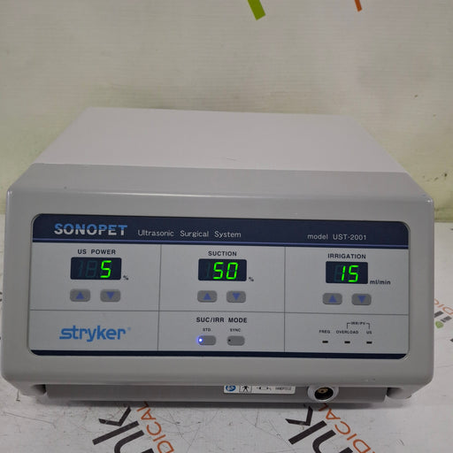Stryker Stryker SonoPet Omni UST-2001 Ultrasonic Surgical System Electrosurgical Units reLink Medical