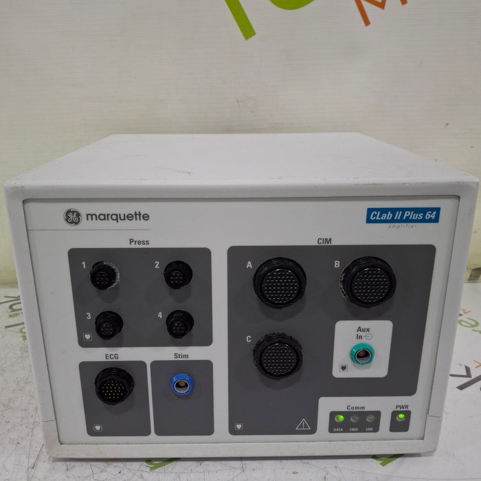 GE Healthcare GE Healthcare Marquette CLab II Plus 64 Amplifier Patient Monitors reLink Medical