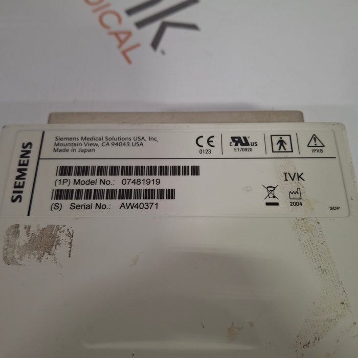 Siemens Siemens C5F1 4D Volume Curved Array Transducer Ultrasound Probes reLink Medical