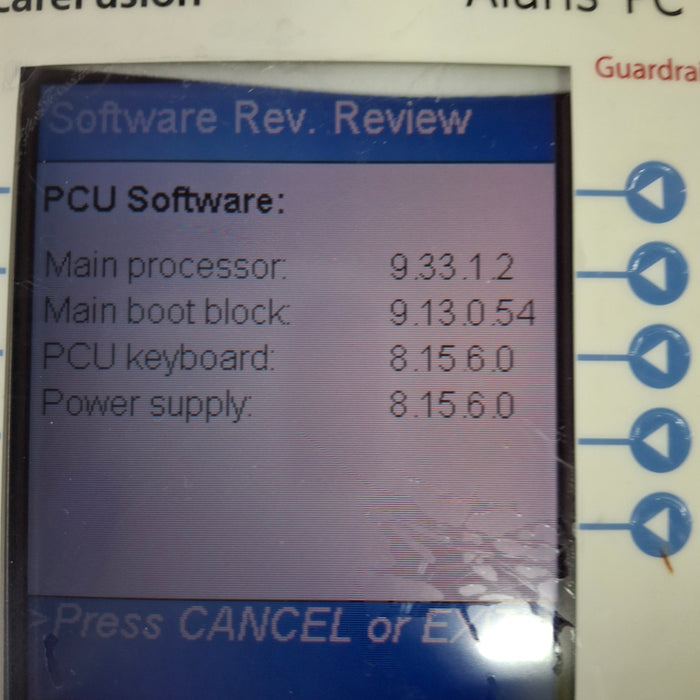 CareFusion CareFusion Alaris 8015 Small Screen POC Infusion Pump Infusion Pump reLink Medical