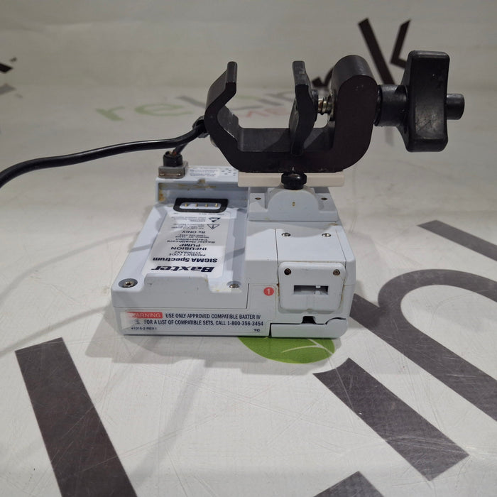 Baxter Baxter Sigma Spectrum 8.00.04 w/o Battery Infusion Pump Infusion Pump reLink Medical