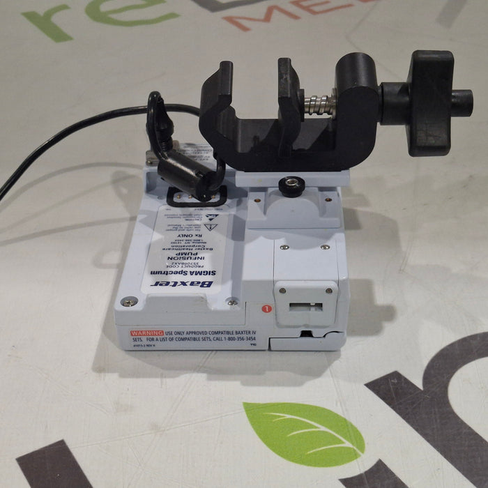 Baxter Baxter Sigma Spectrum 8.00.03 w/o Battery Infusion Pump Infusion Pump reLink Medical