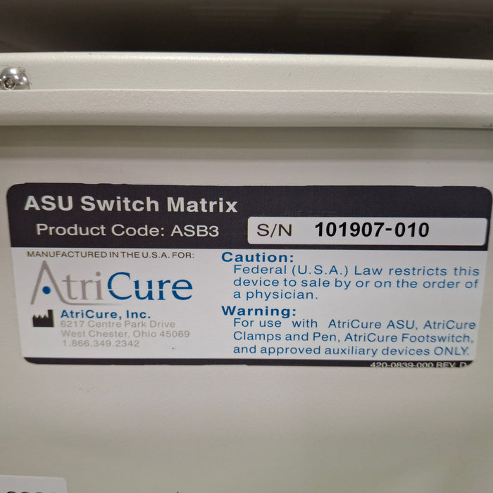 AtriCure AtriCure cryoICE V6 Cardiac Cryosurgical Unit Surgical Equipment reLink Medical