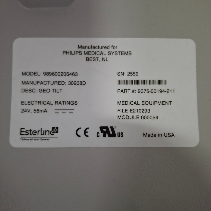 Philips Philips Geo Non-Tilt Module Cath / Angio Labs reLink Medical