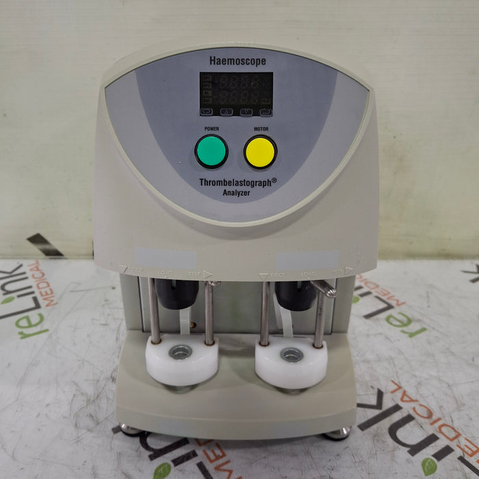 Haemonetics Haemonetics Haemoscope Thrombelastograph Model 5000 Hemostasis Analyzer Clinical Lab reLink Medical