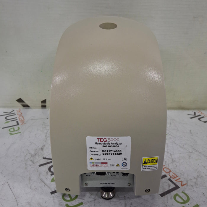 Haemonetics Haemonetics Haemoscope Thrombelastograph Model 5000 Hemostasis Analyzer Clinical Lab reLink Medical