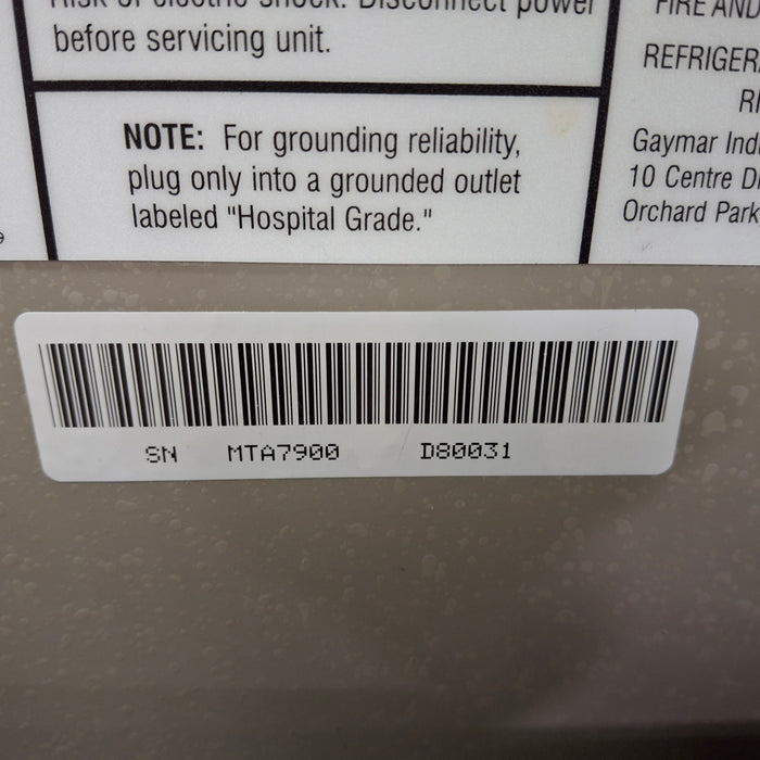 Gaymar Medi-Therm III MTA7900 Hyper/Hypothermia Machine
