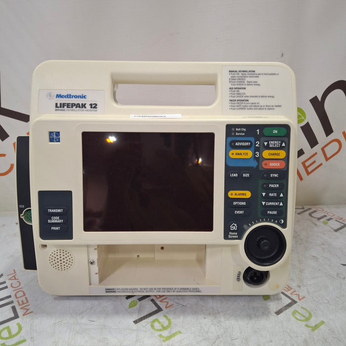 Physio-Control LifePak 12 3-Lead Defibrillator