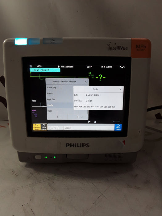 Philips Philips IntelliVue MP5 Neonatal Fast SpO2, ECG, NIBP Patient Monitor Patient Monitors reLink Medical