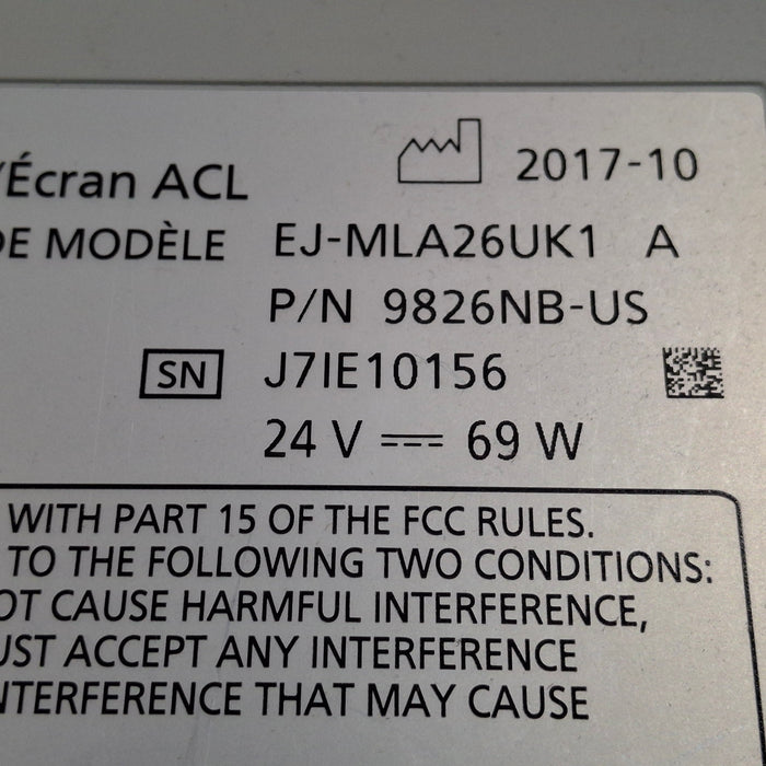 Karl Storz Karl Storz EJ-MLA26UK1 26" LED Surgical Display Rigid Endoscopy reLink Medical