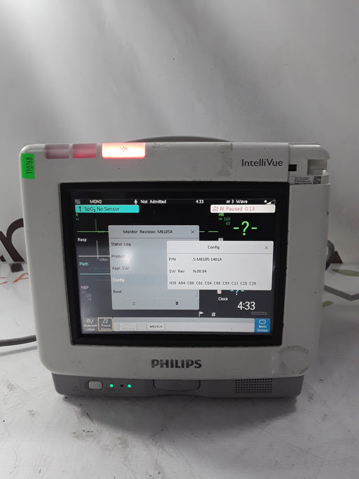Philips Philips Intellivue MP5 - ECG, Fast SpO2, NIBP Patient Monitor Patient Monitors reLink Medical