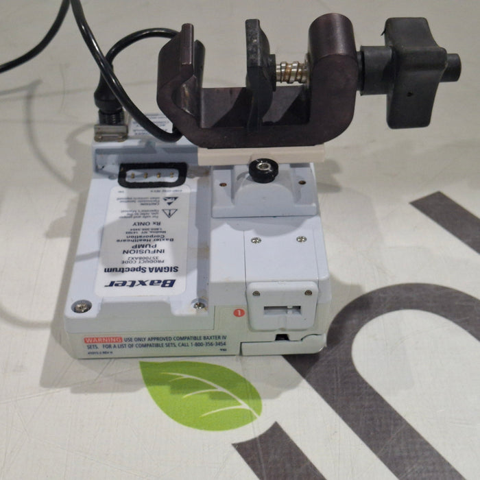 Baxter Sigma Spectrum 8.00.04 w/o Battery Infusion Pump