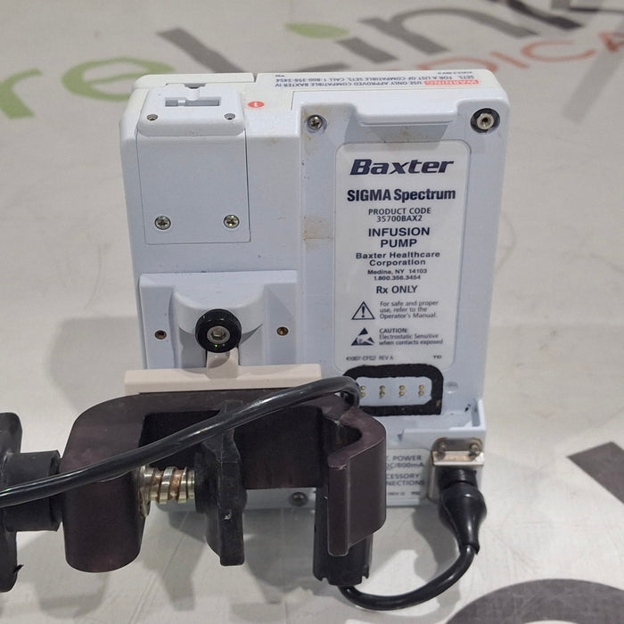 Baxter Sigma Spectrum 8.00.04 w/o Battery Infusion Pump