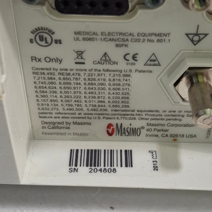 Masimo Radical 7 Pulse Oximeter w/ Base