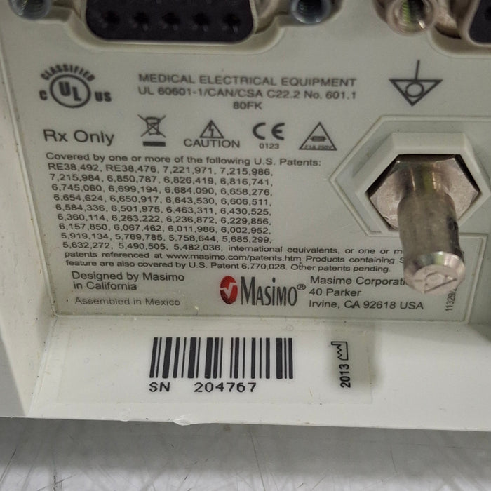 Masimo Masimo Radical 7 Pulse Oximeter w/ Base Patient Monitors reLink Medical