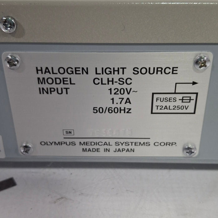 Olympus Olympus CLH-SC Halogen Light Source Rigid Endoscopy reLink Medical