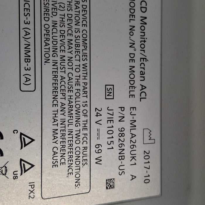 Karl Storz EJ-MLA26UK1 26" LED Surgical Display