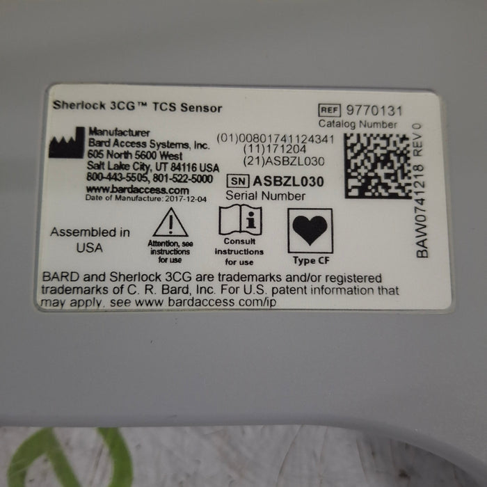 Bard Medical Sherlock 3CG 9770131 TCS Sensor