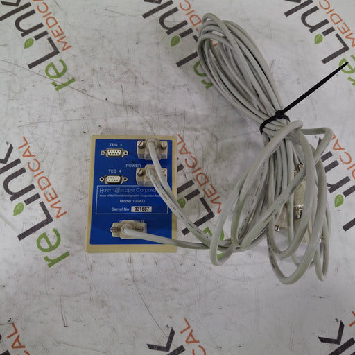 Haemoscope Corporation Haemoscope Corporation 100AD Coagulation Analyzer Clinical Lab reLink Medical