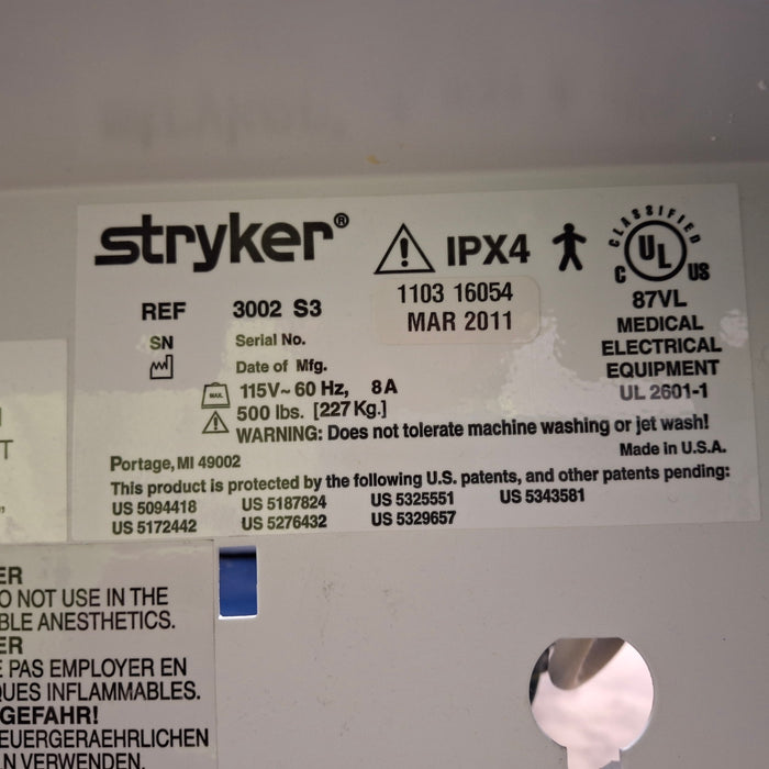 Stryker Stryker Secure III 3002 Hospital Bed Beds & Stretchers reLink Medical