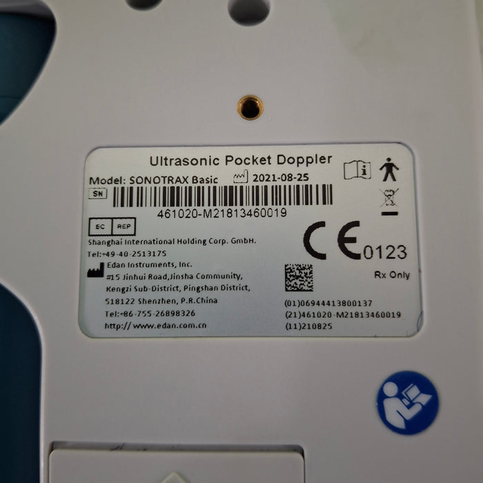 Edan Edan Sonotrax Basic A Pocket Doppler Surgical Equipment reLink Medical