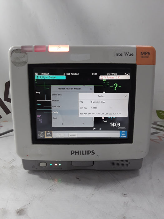 Philips Philips IntelliVue MP5 Neonatal Fast SpO2, ECG, NIBP Patient Monitor Patient Monitors reLink Medical