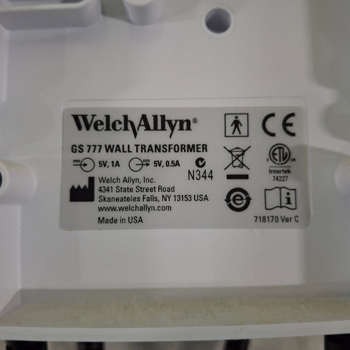 Welch Allyn 777 Otoscope Ophthalmoscope Transformer
