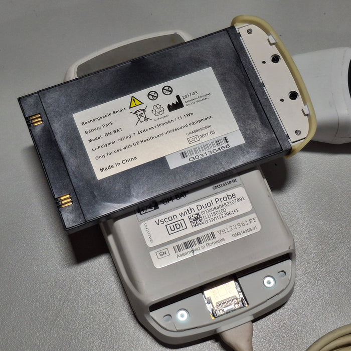 GE Healthcare V-Scan Dual Probe Handheld Ultrasound