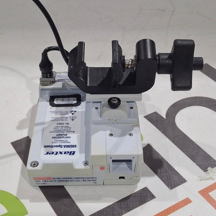 Baxter Baxter Sigma Spectrum 8.00.03 w/o Battery Infusion Pump Infusion Pump reLink Medical