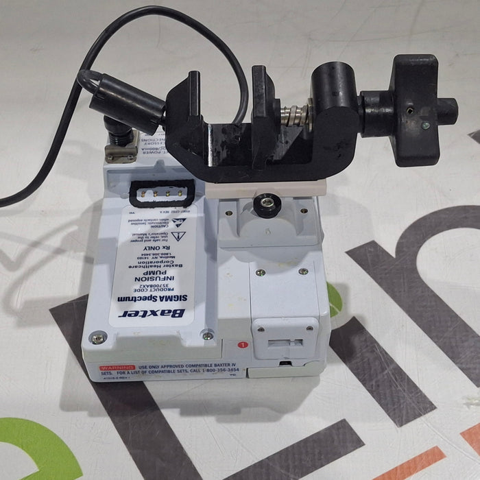 Baxter Sigma Spectrum 8.01.00 w/o Battery Infusion Pump