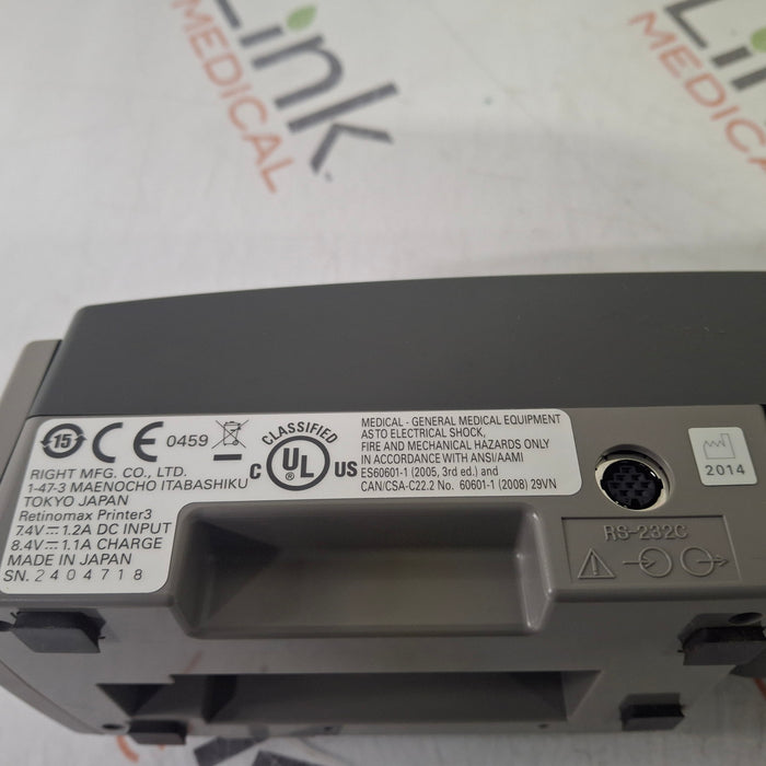 Righton Retinomax K-plus 3 Hand-Held Autorefractor