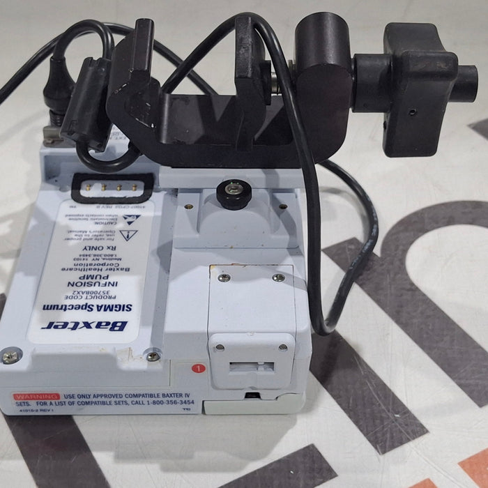 Baxter Baxter Sigma Spectrum 8.01.00 w/o Battery Infusion Pump Infusion Pump reLink Medical