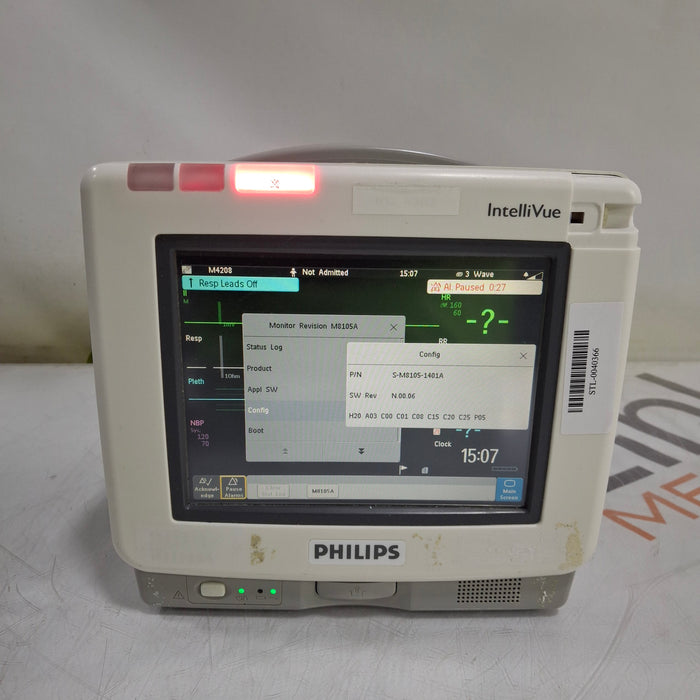 Philips Philips Intellivue MP5 - ECG, Fast SpO2, NIBP Patient Monitor Patient Monitors reLink Medical