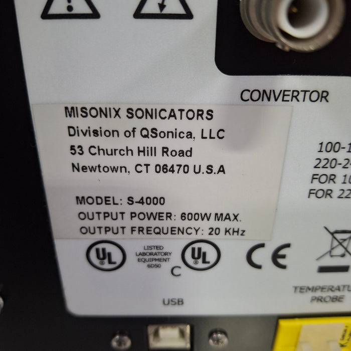 Misonix, Inc. Misonix, Inc. S-4000 Sonicator Research Lab reLink Medical