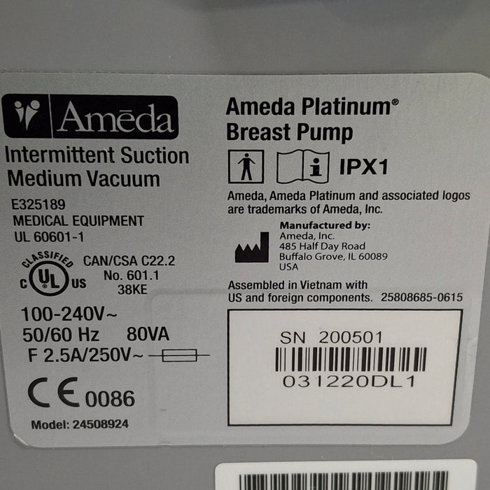 Ameda Ameda Platinum Breast Pump Temperature Control Units reLink Medical