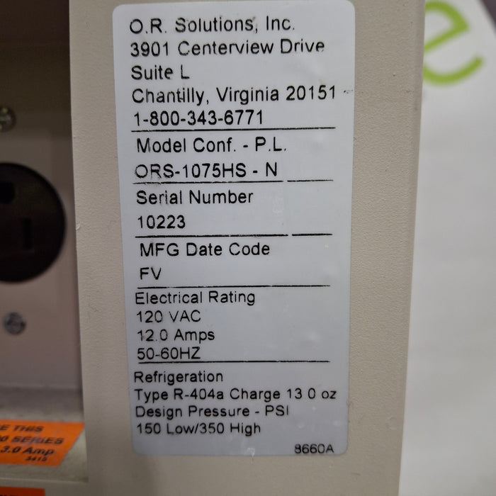 OR Solutions OR Solutions 1075 Hush Slush System Surgical Equipment reLink Medical