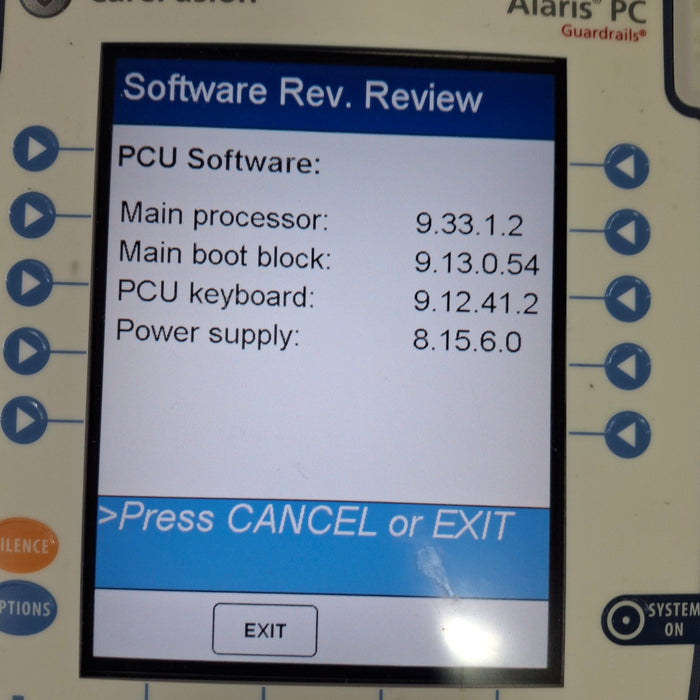 CareFusion Alaris 8015 Large Screen POC Infusion Pump