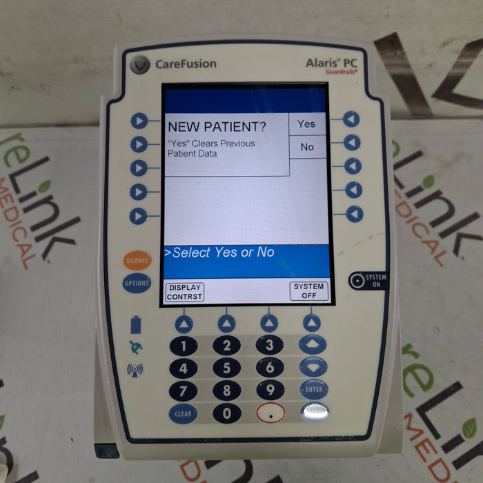 CareFusion Alaris 8015 Large Screen POC Infusion Pump