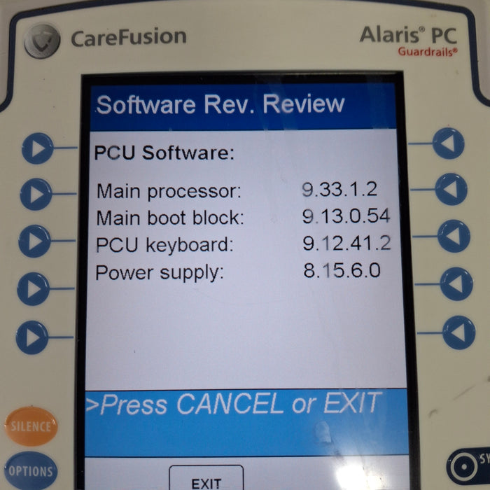 CareFusion Alaris 8015 Large Screen POC Infusion Pump