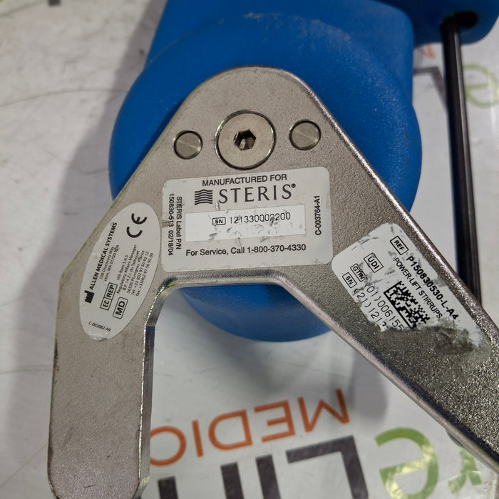 Steris Power-Lift Surgical Stirrups