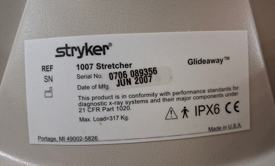 Stryker 1007 Stretcher