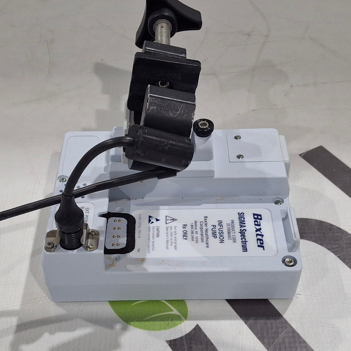 Baxter Baxter Sigma Spectrum 8.01.00 w/o Battery Infusion Pump Infusion Pump reLink Medical