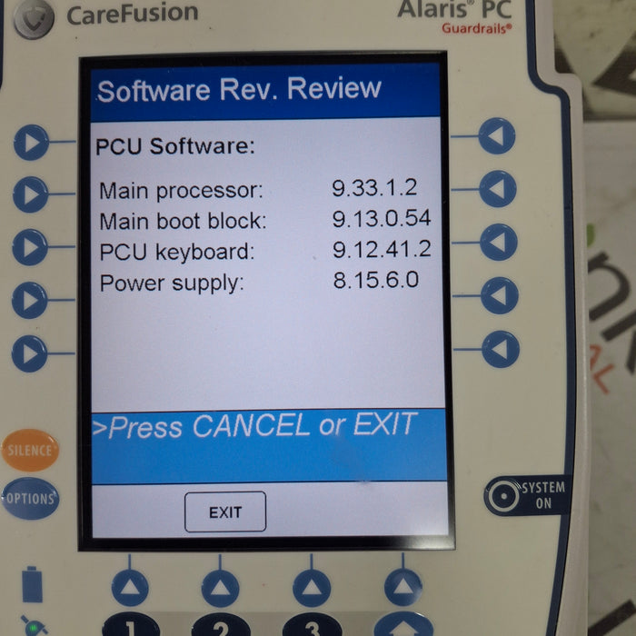 CareFusion Alaris 8015 Large Screen POC Infusion Pump