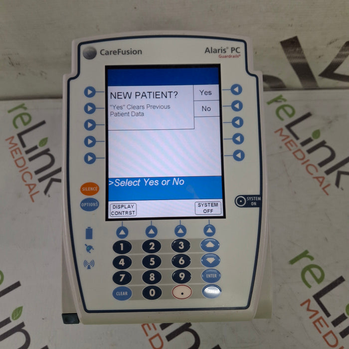 CareFusion Alaris 8015 Large Screen POC Infusion Pump