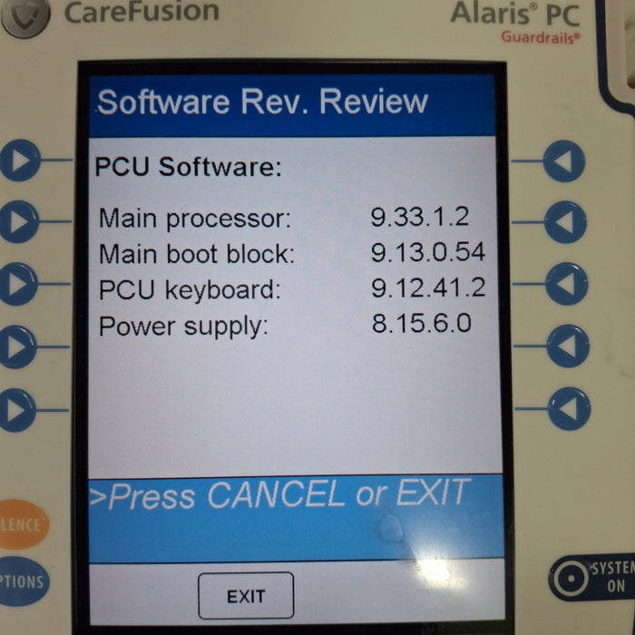 CareFusion Alaris 8015 Large Screen POC Infusion Pump