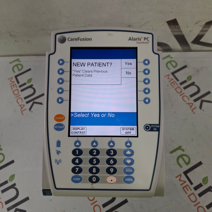 CareFusion Alaris 8015 Large Screen POC Infusion Pump
