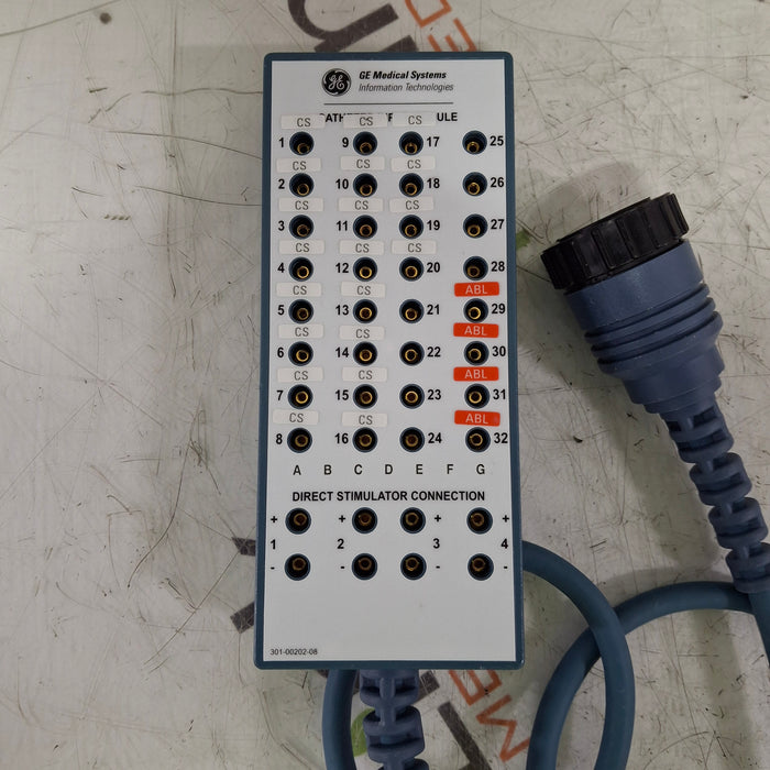 GE Healthcare GE Healthcare Catheter Input Module Cardiology reLink Medical